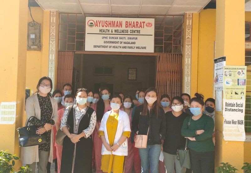 Dimapur district observed Infection Control Week at UPHC Duncan on December 4.